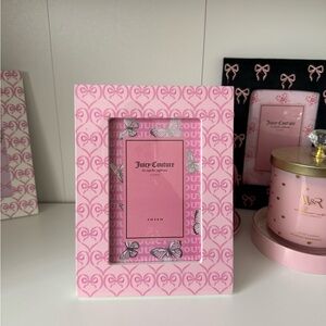 Juicy Couture Pink Heart and Butterfly Frame